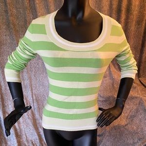 Merona: Two-Toned, Striped, Sweater